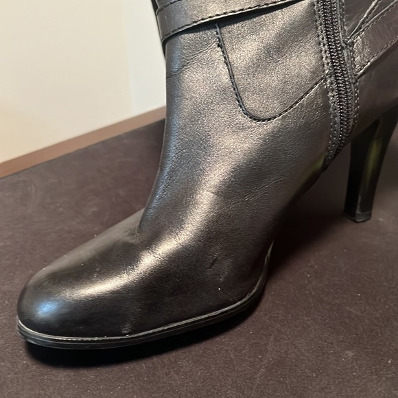 LAUREN RALPH LAUREN Bethan Leather Boots Tall 🐎 - Picture 12 of 13
